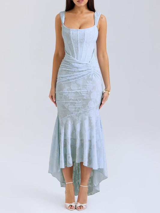 Neldy Floral Print Midi Dress