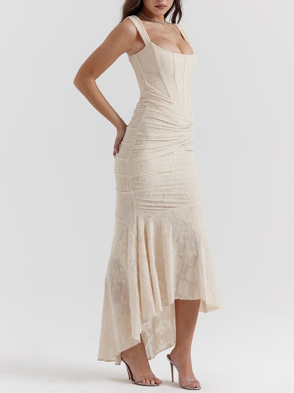 Neldy Floral Print Midi Dress