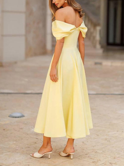Veena Off-the-shoulder Draped Maxi Dress