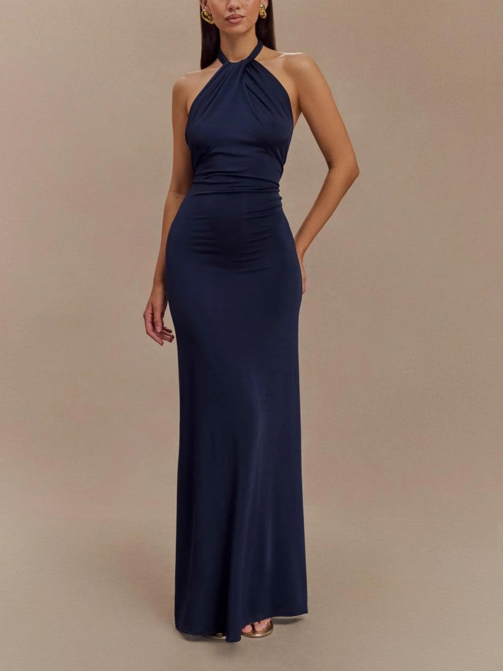 Giana Halter Maxi Dress