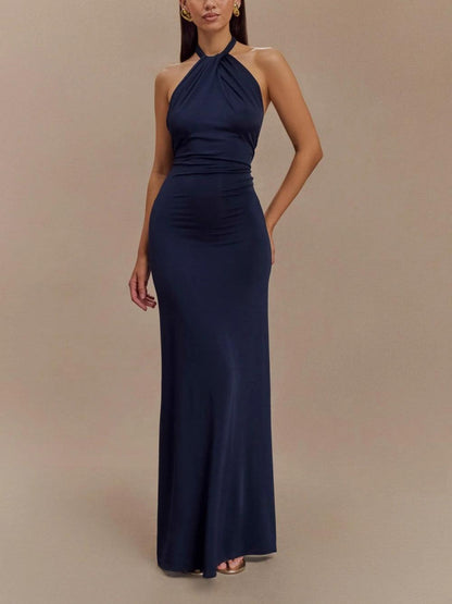 Giana Halter Maxi Dress