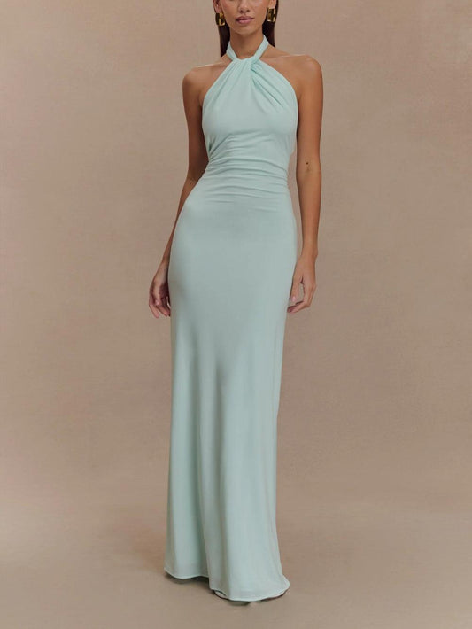 Giana Halter Maxi Dress