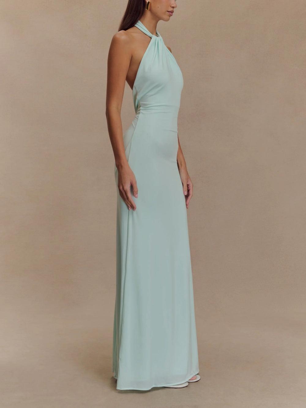 Giana Halter Maxi Dress