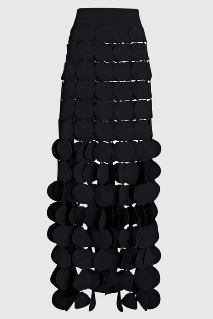 Mya Fringe Maxi Skirt