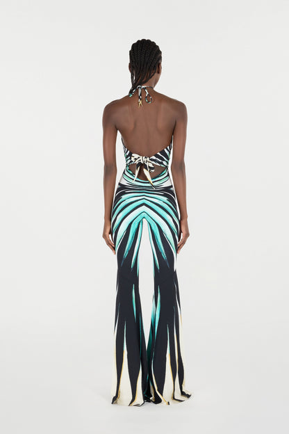 Ariel Sea Print Jumpsuit