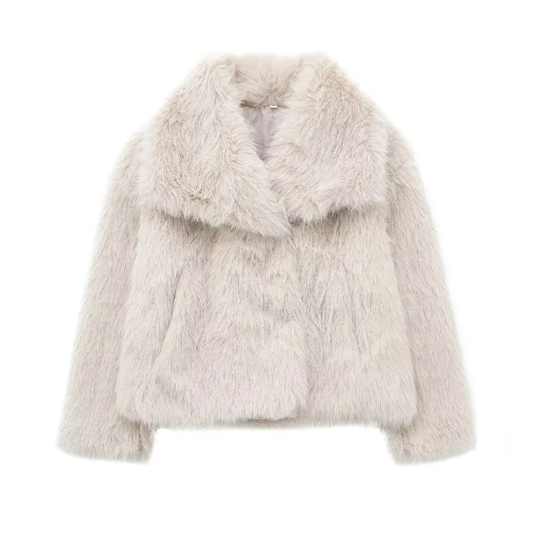 Faux Fur Winter Coat