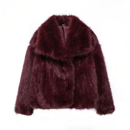 Faux Fur Winter Coat