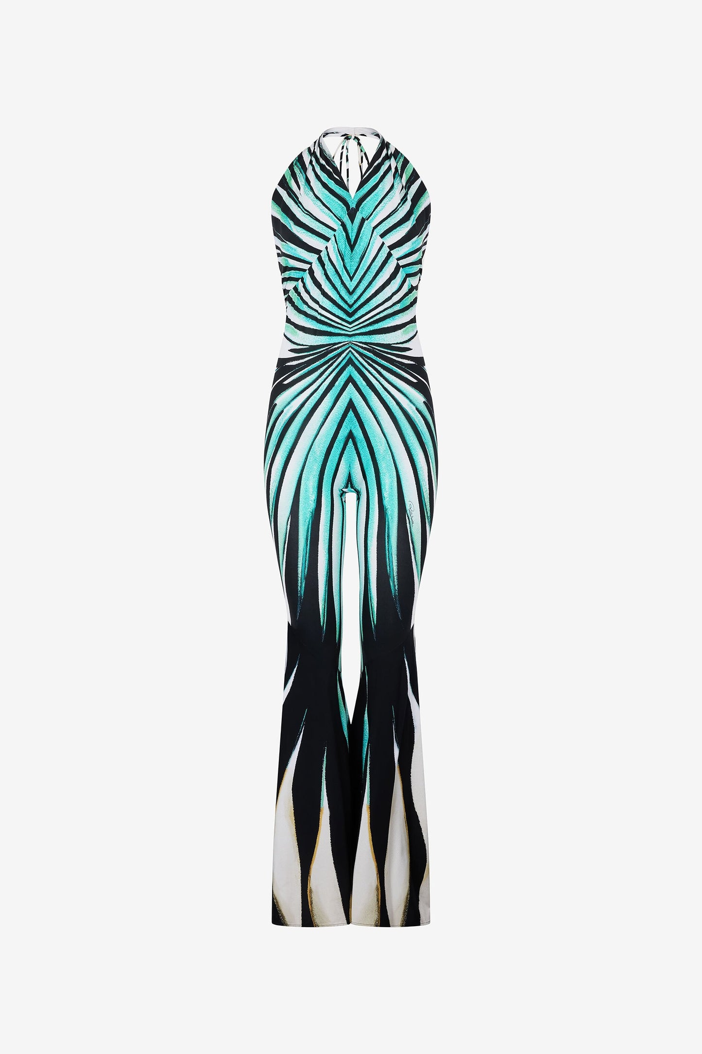 Ariel Sea Print Jumpsuit