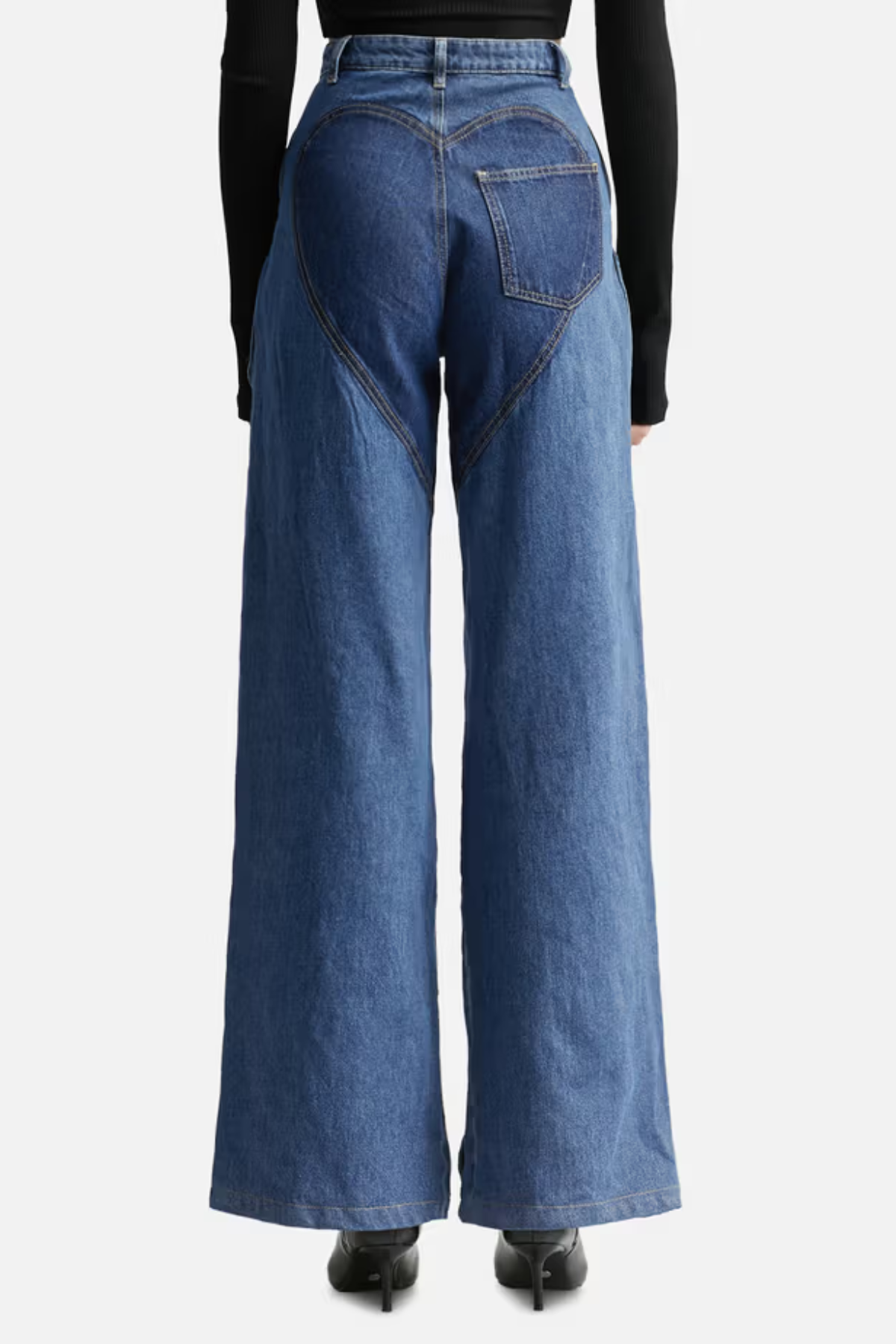 Abigail  Hollow Denim Jeans