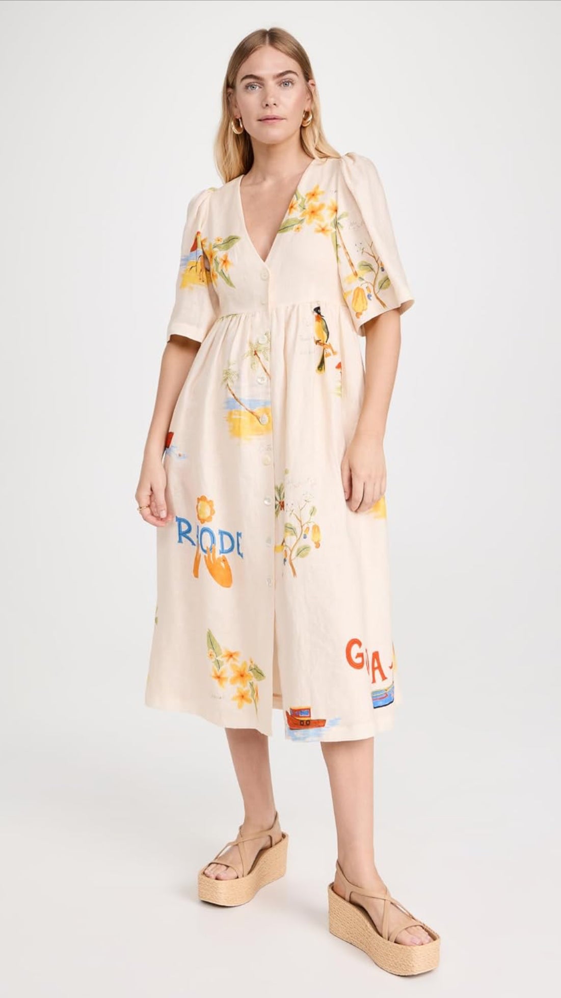 Riley Printed Boho Maxi Dress