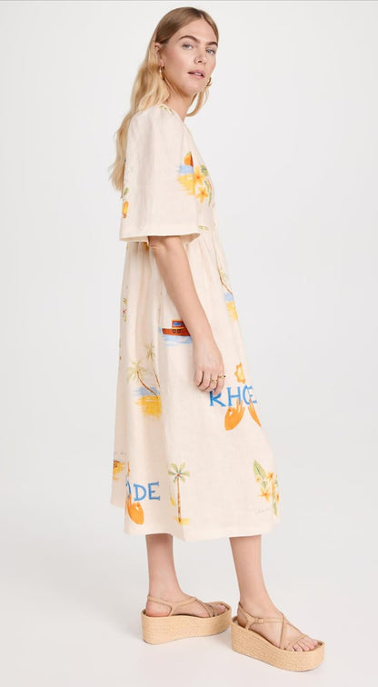 Riley Printed Boho Maxi Dress