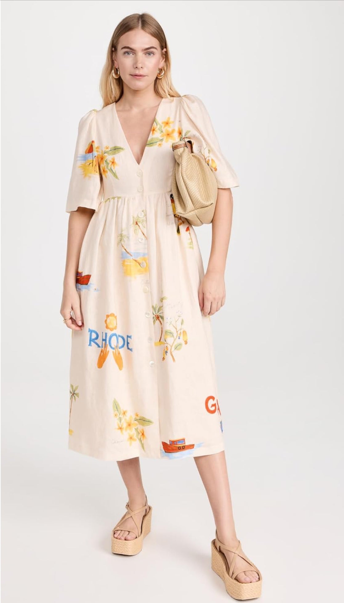 Riley Printed Boho Maxi Dress