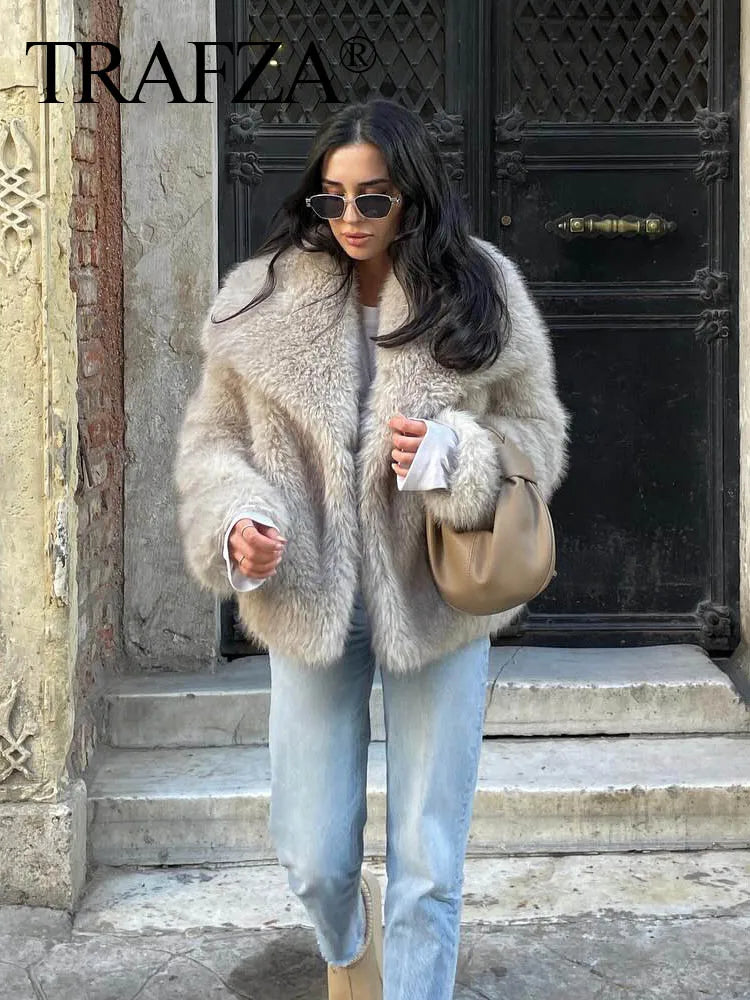 Faux Fur Winter Coat