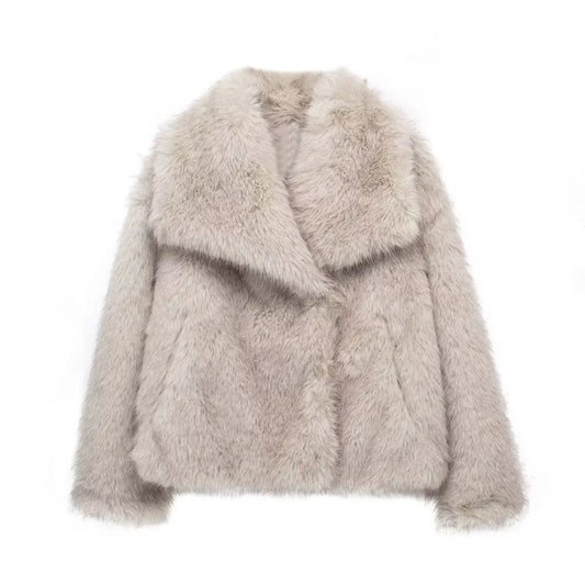 Faux Fur Winter Coat