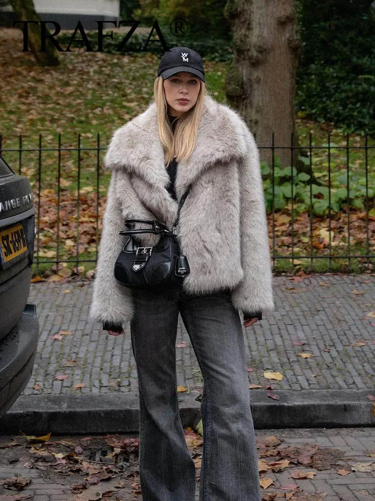 Faux Fur Winter Coat