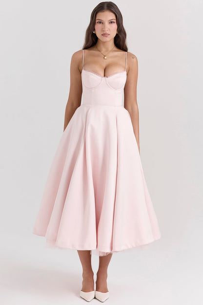 Mindy Tulle Midi Dress