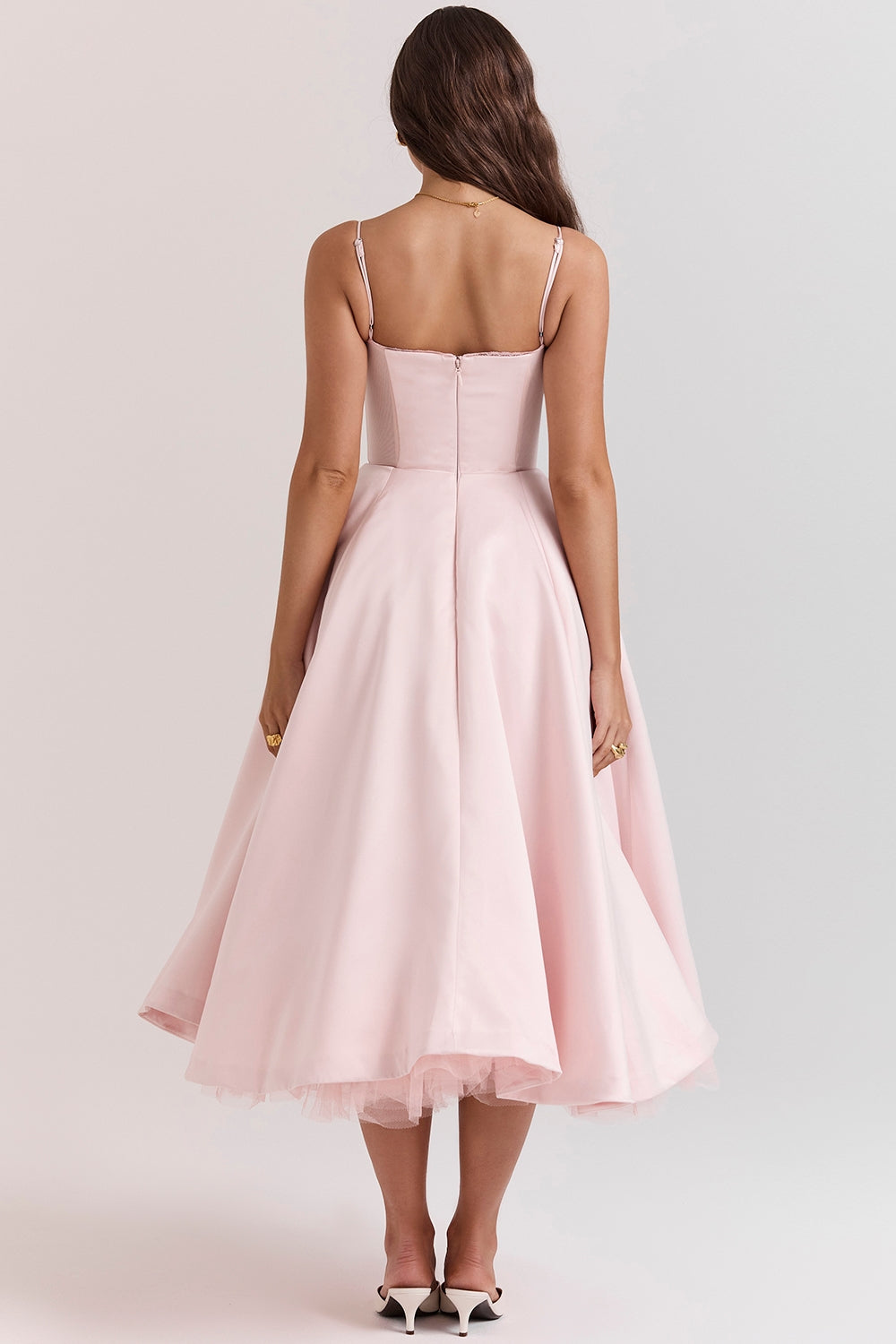 Mindy Tulle Midi Dress