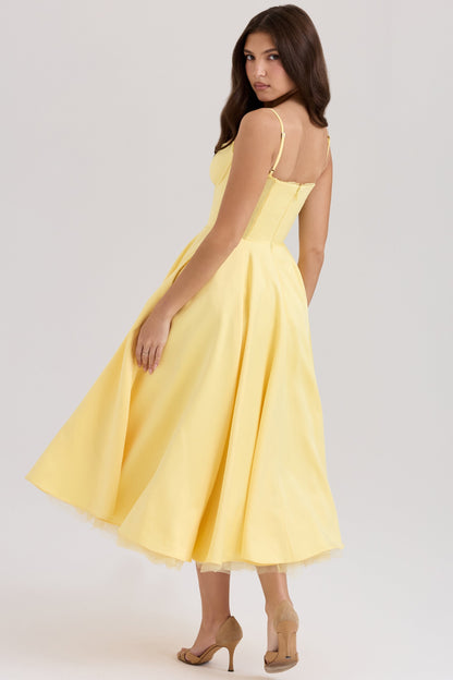 Mindy Tulle Midi Dress