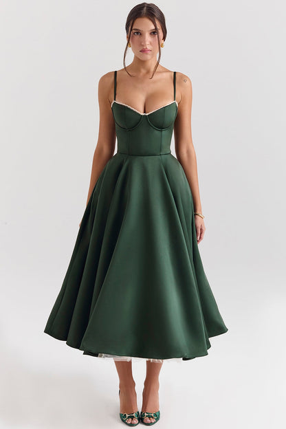 Mindy Tulle Midi Dress