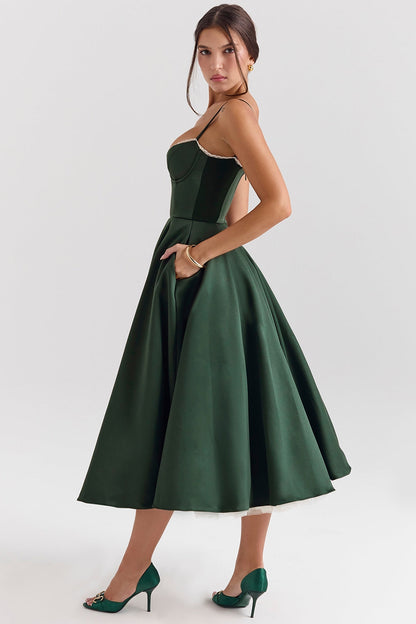 Mindy Tulle Midi Dress