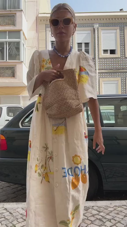 Riley Printed Boho Maxi Dress